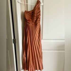 NWT Abercrombie & Fitch Giselle one shoulder Dress